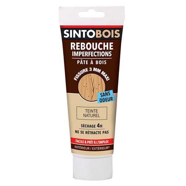 SINTOBOIS PATE A BOIS EAU NATUREL TUBE 250GR