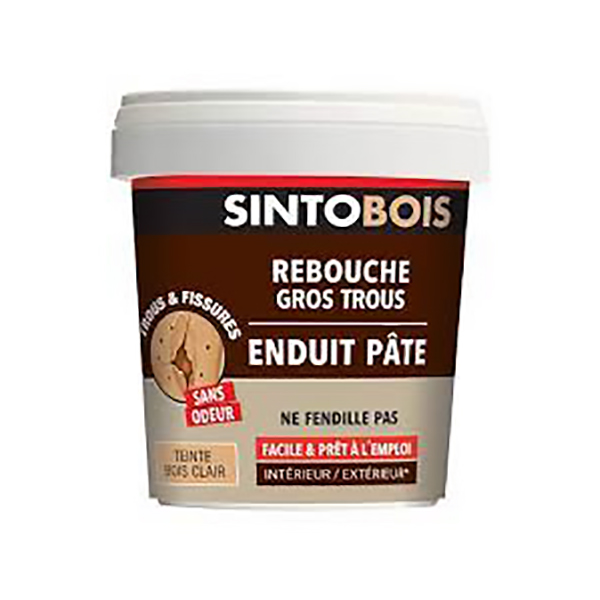 REBOUCHE BOIS GROS TROUS 1KG