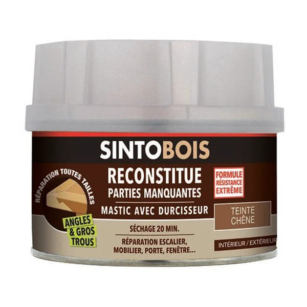 RECONSTITUE BOIS GROS TROUS CHENE 500ML
