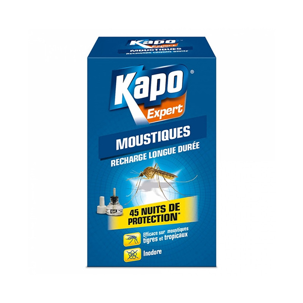 KAPO EXPERT RECHARGE ELECTRIQUE MOUSTIQUES LIQUIDE X1