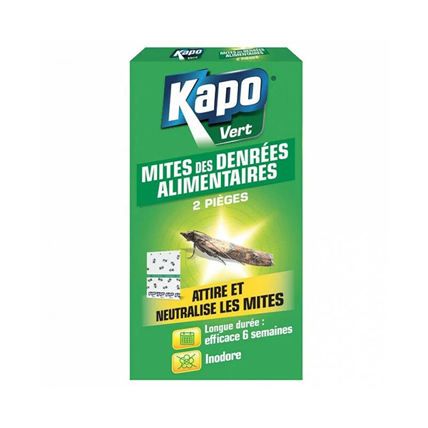 KAPO VERT PIEGE MITE ALIMENTAIRES X2
