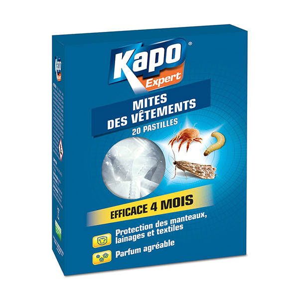 KAPO EXPERT PASTILLE MITE VETEMENTS X20
