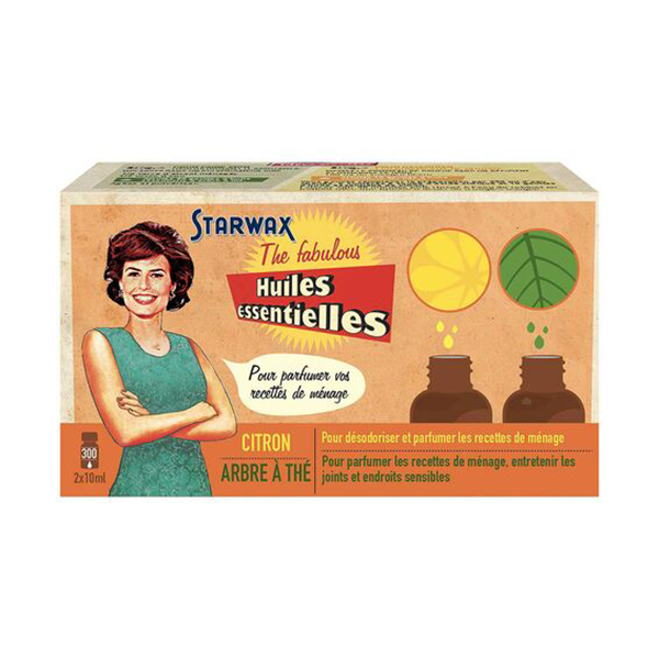 FABULOUS HUILES ESSENTIELLES CITRON ARBRE A THE 2X10ML
