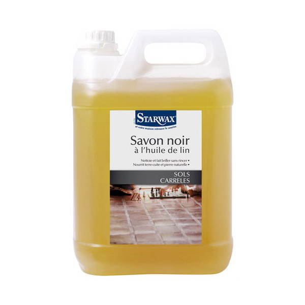 SAVON NOIR HUILE DE LIN 5L