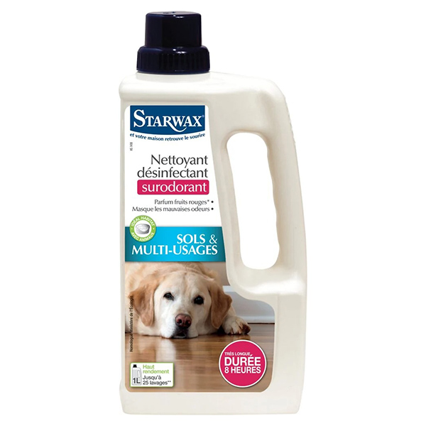 NETTOYANT DESINFECTANT ANTIQUAIRE SURODO ANIMAL 1L