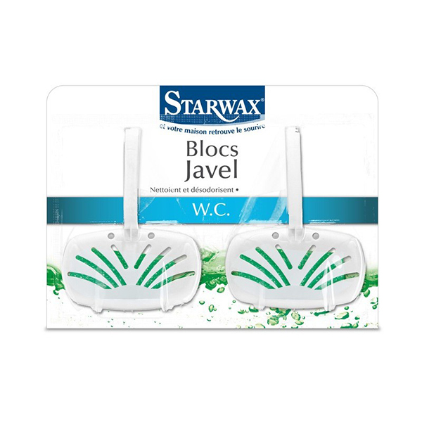 BLOC WC JAVEL 2X40GR
