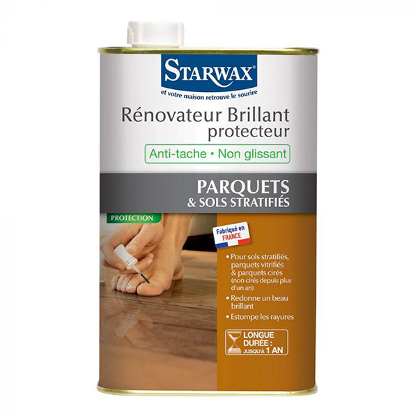 RENOVATEUR BRILLANT PROTECTEUR PARQUET STRATIFIES 1L