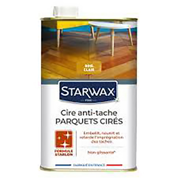 CIRE ANTI TACHE STARLON BOIS CLAIR 1L