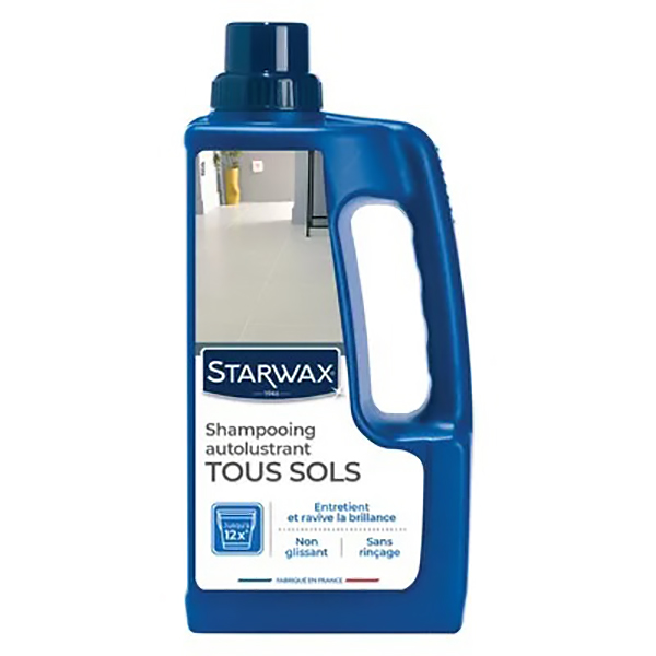 SHAMPOOING AUTO LUSTRANT POUR SOL INTERIEUR 1L