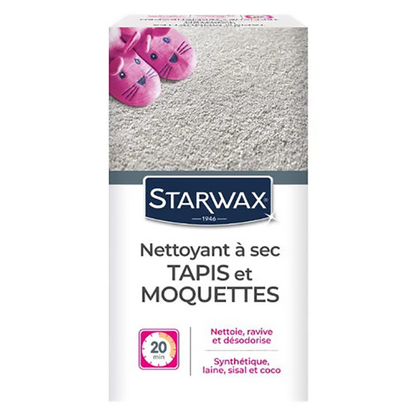 NETTOYANT A SEC POUR TAPIS ET MOQUETTE 500G