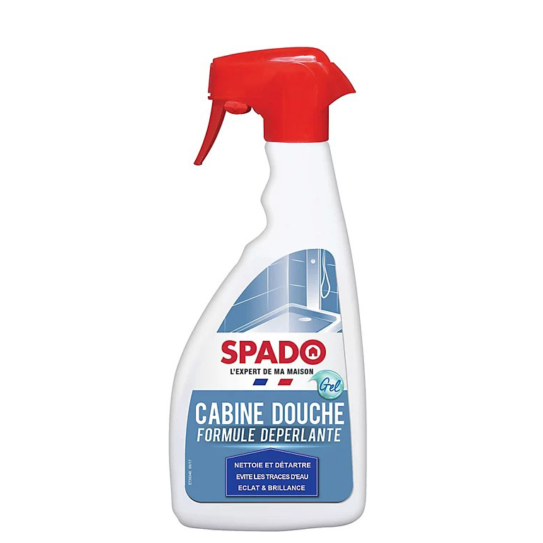 SPADO NETTOYANT CABINE DOUCHE DEPERLANT 0.5L