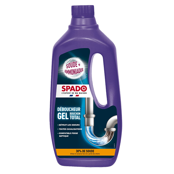 SPADO DEBOUCHEUR GEL 3EN1 1L