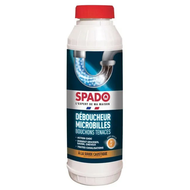 SPADO DEBOUCHEUR MICROBILLE EAU FROID 500G