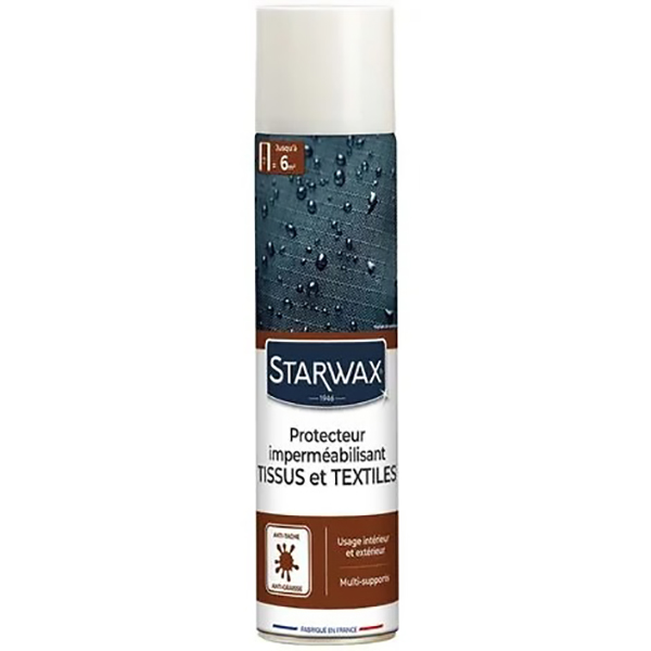 PROTECTEUR IMPERMEABILISANT TISSU EXTERIEUR AEROSOL 300ML