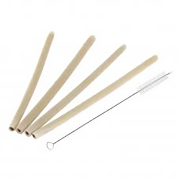 PAILLE EN BAMBOU X4