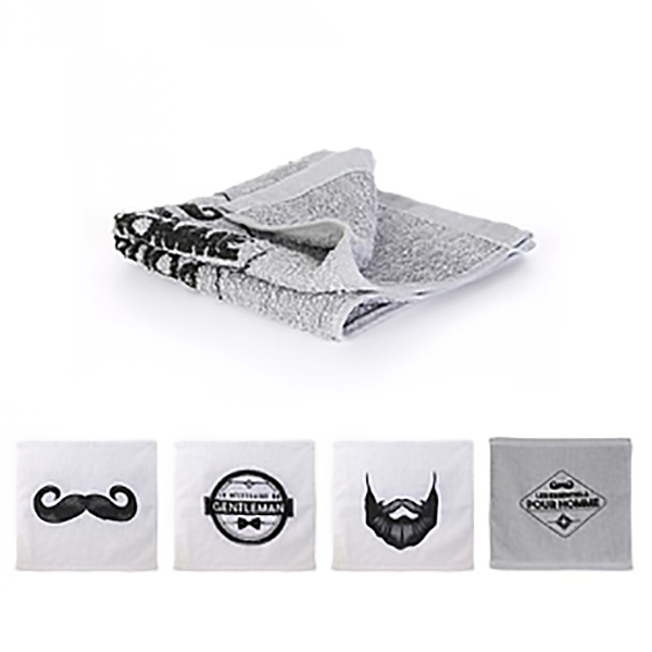SERVIETTE COMPRESSEE SPECIAL BARBE 30X30CM
