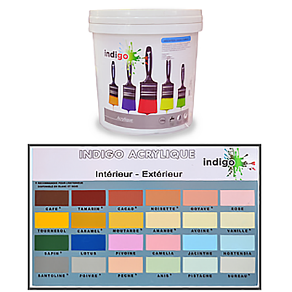 INDIGO ACRYLIQUE AVOINE 4KG