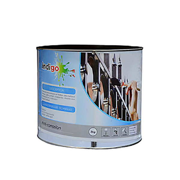 INDIGO ANTICORROSION ET FINITION ROUGE OXYDE 18KG