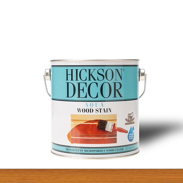 HICKSON DECOR AQUA WOOD STAIN LIGHT 15LITRES