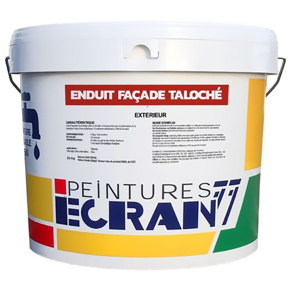 ENDUIT PLASTIQUE FACADE BLANC 30 KG
