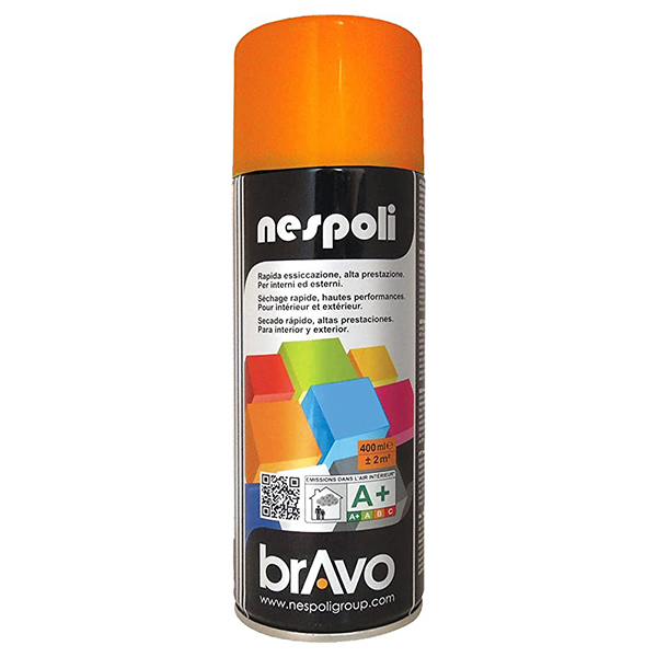 PEINTURE AEROSOL ORANGE RAL 2004 500ML