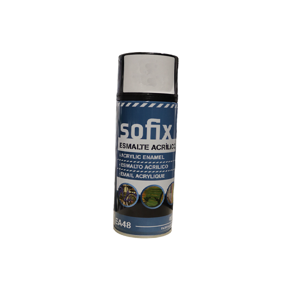 SOFIX EA48 SPRAY PEINTURE 400ML ALUMINIUM CLAIR RAL9006