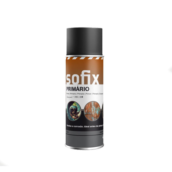 SOFIX EA48 SPRAY PEINTURE 400ML NOIR BRILLANT