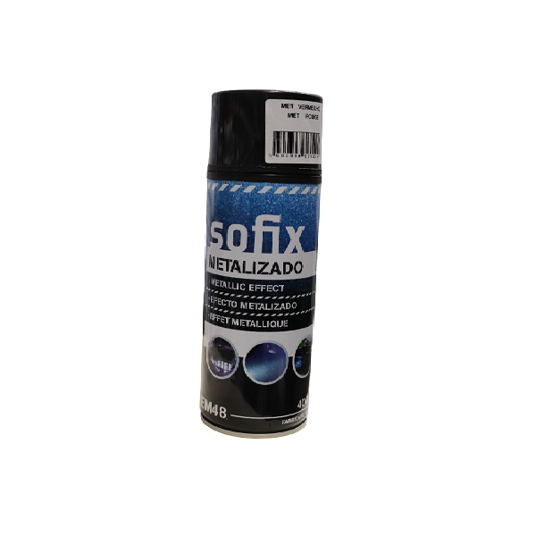 SOFIX EM48 SPRAY PEINTURE 400ML VERT METALLISSE