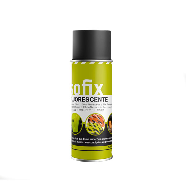 SOFIX EF48 SPRAY PEINTURE 400ML ORANGE JAUNE FLUORESCENTE