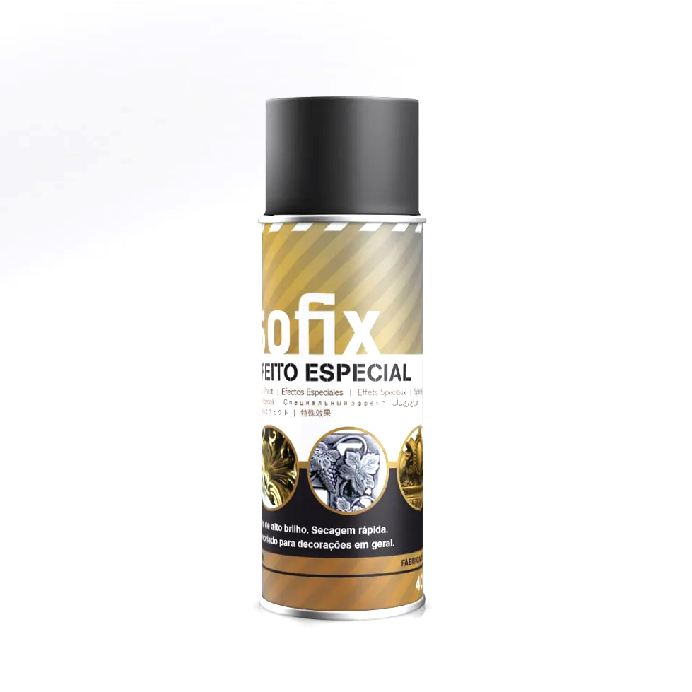 SOFIX EE48 SPRAY EFFET SPECIAL 400ML CHROME OR