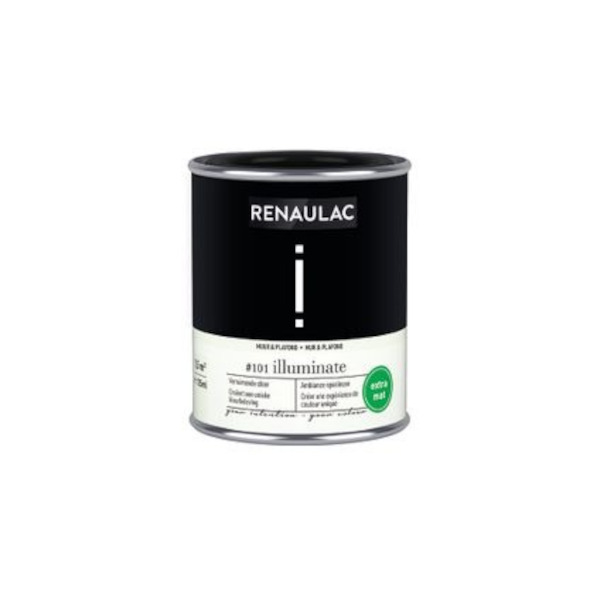 RENAULAC INTENTION MUR &amp; PLAFOND EXTRA MAT ILLUMINATE 125ML