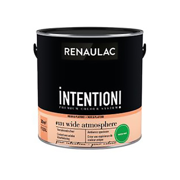 RENAULAC INTENTION MUR &amp; PLAFOND EXTRA MAT WIDE ATMO 2,5L