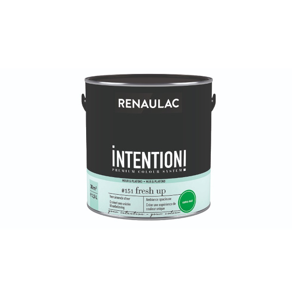 RENAULAC INTENTION MUR &amp; PLAFOND EXTRA MAT FRESH UP 1L