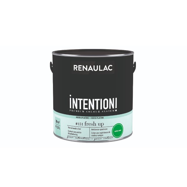 RENAULAC INTENTION MUR &amp; PLAFOND EXTRA MAT FRESH UP 2,5L