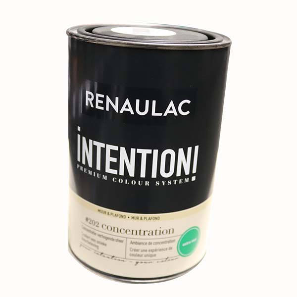 RENAULAC INTENTION MUR &amp; PLAFOND EXTRA MAT CONCENTRATION 1L