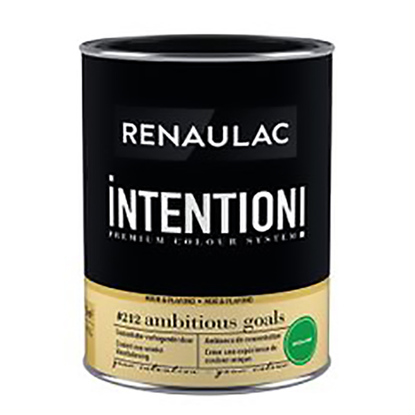 RENAULAC INTENTION MUR &amp; PLAFOND EXTRA MAT AMBITIOUS GO 1L