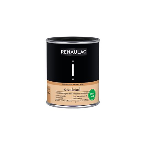 RENAULAC INTENTION MUR &amp; PLAFOND EXTRA MAT DETAIL 125ML