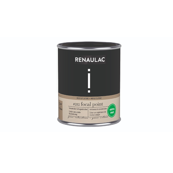 RENAULAC INTENTION MUR &amp; PLAFOND EXTRA MAT FOCAL POINT 1L