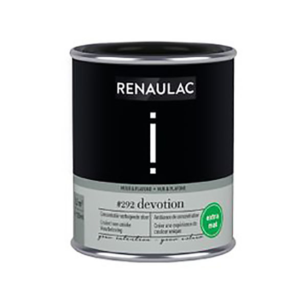 RENAULAC INTENTION MUR &amp; PLAFOND EXTRA MAT DEVOTION 125ML