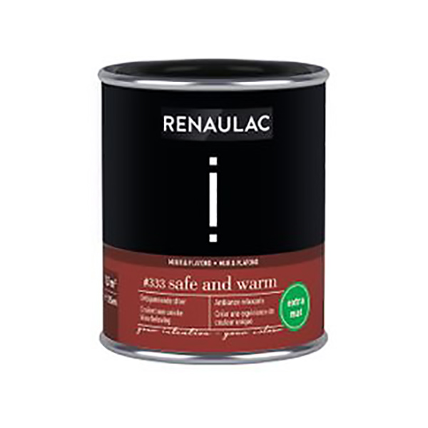 RENAULAC INTENTION MUR &amp; PLAFOND EXTRA MAT SAFE AND WARM 125ML