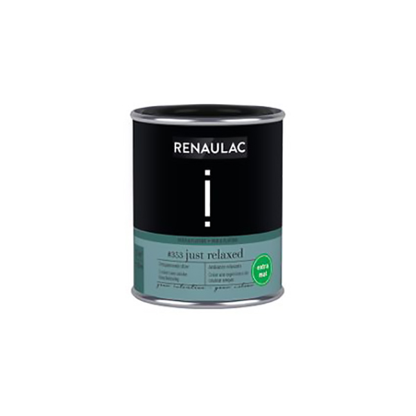 RENAULAC INTENTION MUR &amp; PLAFOND EXTRA MAT JUST RELAXED 125ML