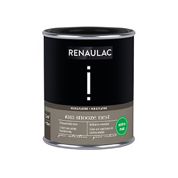 RENAULAC INTENTION MUR &amp; PLAFOND EXTRA MAT SNOOZE NEST 1L
