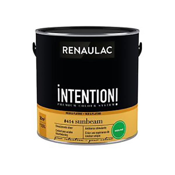 RENAULAC INTENTION MUR &amp; PLAFOND EXTRA MAT SUNBEAM 2,5L