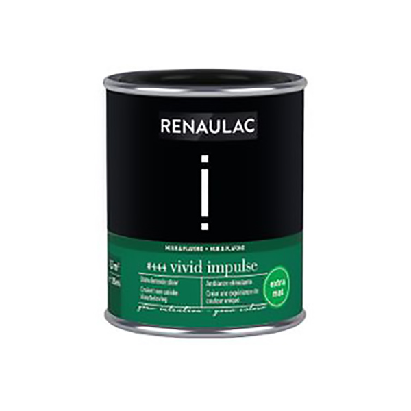RENAULAC INTENTION MUR &amp; PLAFOND EXTRA MAT VIVID IMPULS 125ML
