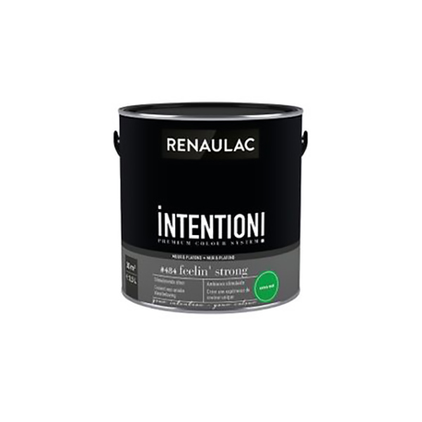 RENAULAC INTENTION MUR &amp; PLAFOND EXTRA MAT FEELIN STRONG 2,5L