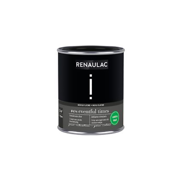 RENAULAC INTENTION MUR &amp; PLAFOND EXTRA MAT EVENTFUL TIME 125ML