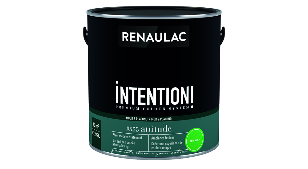 RENAULAC INTENTION MUR &amp; PLAFOND EXTRA MAT ATTITUDE 2,5L