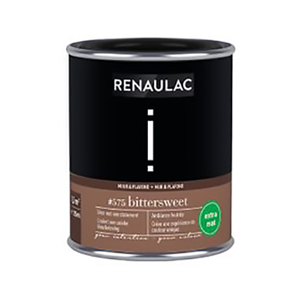 RENAULAC INTENTION MUR &amp; PLAFOND EXTRA MAT BITTERSWEET 125ML
