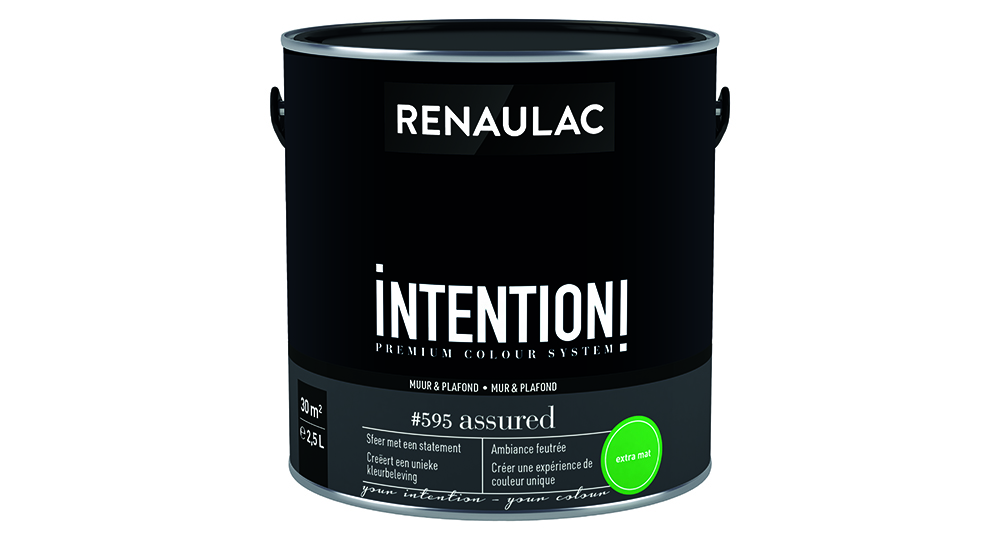 RENAULAC INTENTION MUR &amp; PLAFOND EXTRA MAT ASSURED 125ML