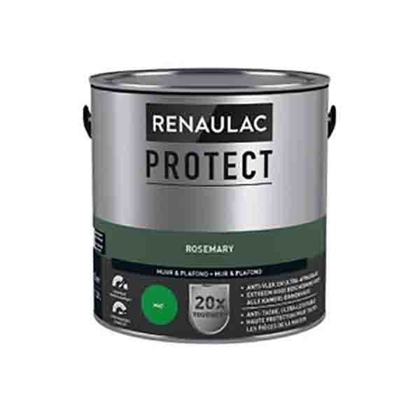 PEINTURE A L EAU INTERIEUR RENAULAC PROTECT MAT SILK 2,5L
